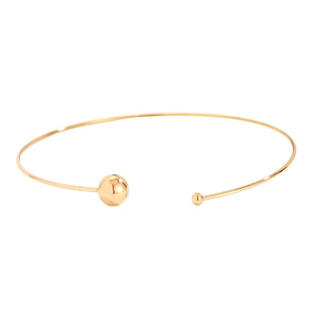Bracelete de Braço Ajustável Dourada
