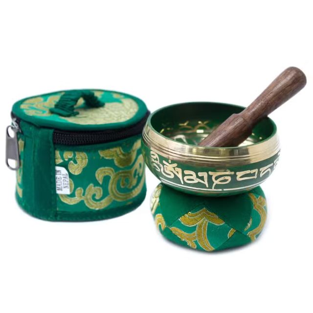 Taça Tibetana em Latão — Várias Cores