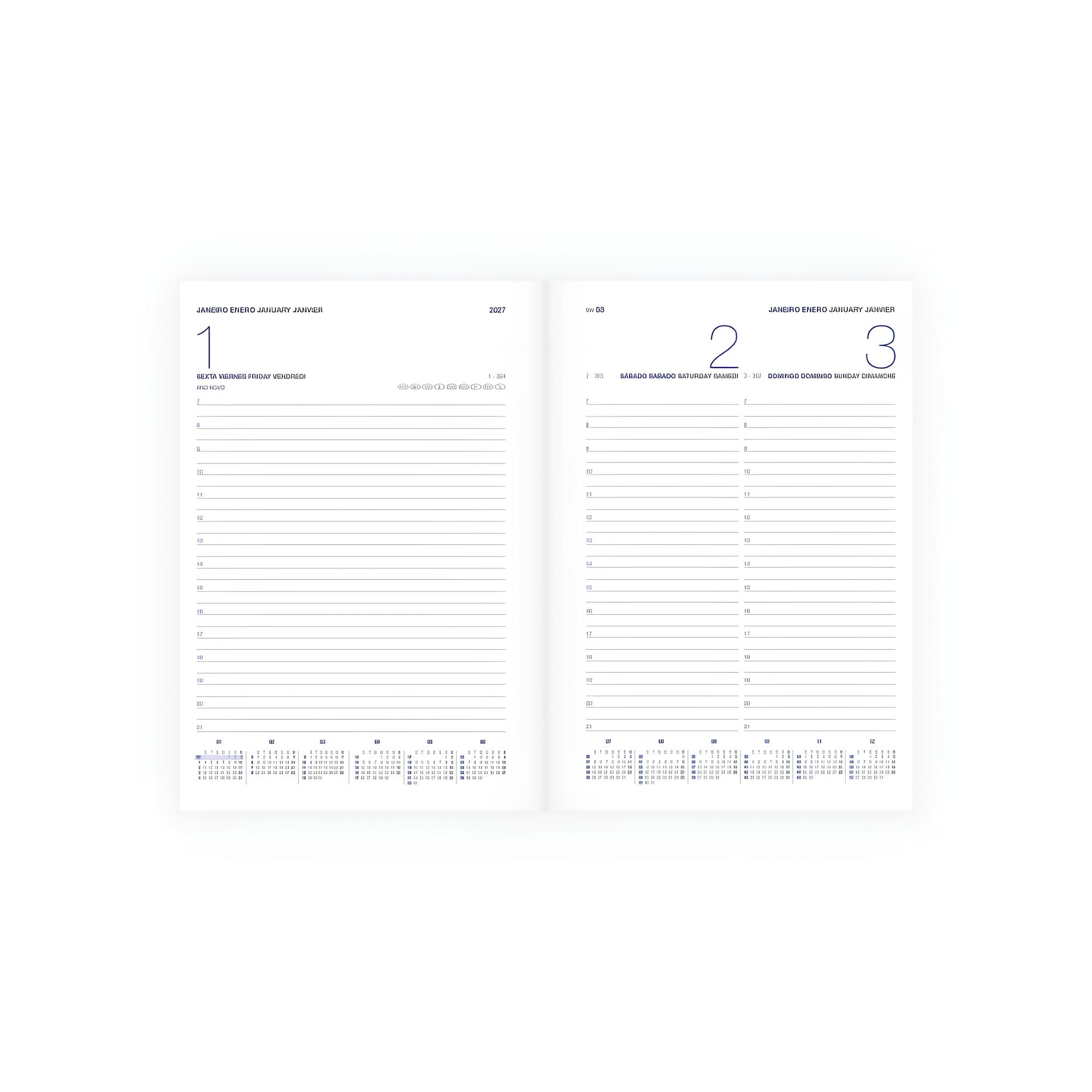 Agenda Diária 2027 — Branco & Cortiça - Image 8