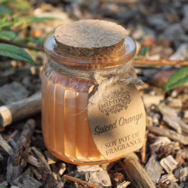 Vela de Cera de Soja — Laranja Especiada