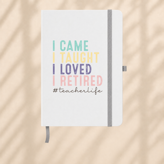Bloco A5 Personalizado — Teacher Life