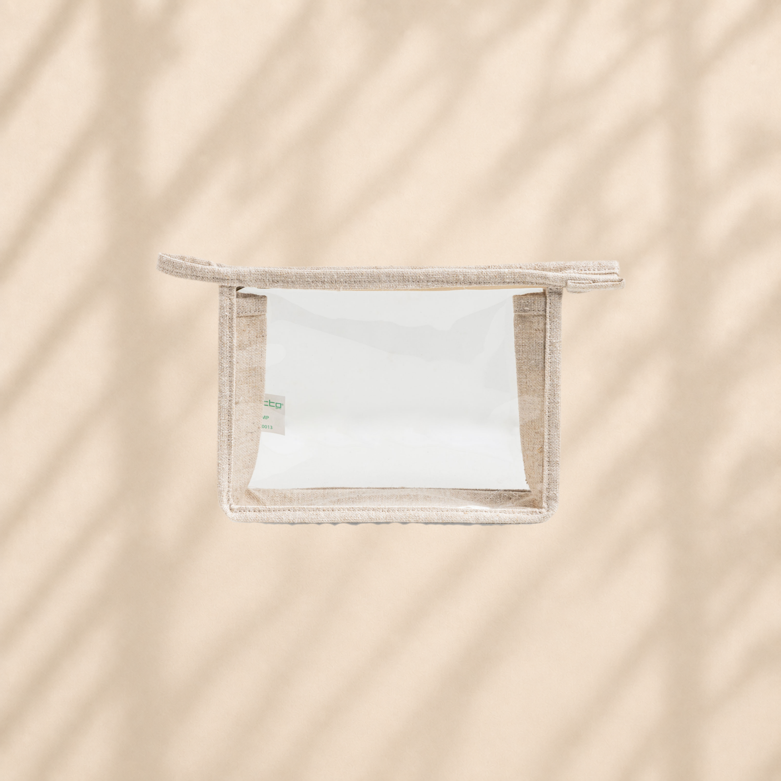 Bolsa Transparente Personalizável em Cânhamo & PEVA