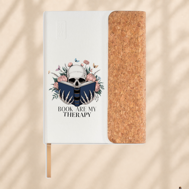 Agenda Diária 2027 — Books Are My Therapy