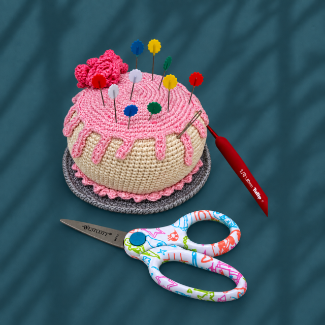 Suporte para Agulhas em Crochet